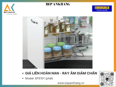 GIÁ LIÊN HOÀN NAN - RAY ÂM GIẢM CHẤN  EPS102 (phải) EUROGOLD - INOX MẠ CROM